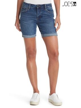 JOE'S WOMEN NWT ROLL CUFF EASY BERMUDA KURE SHORTS. SIZE 29